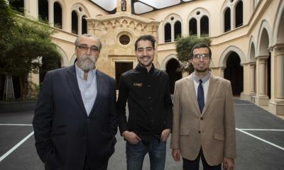 Carlos Segarra, Moha Quach, Víctor Franquet al Seminari