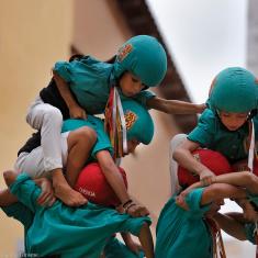 À Tarragone, les castells constituent une tradition très ancrée