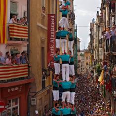 In Tarragona sind die castells eine tief verwurzelte Tradition