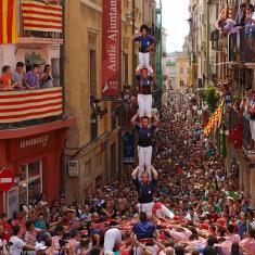 In Tarragona sind die castells eine tief verwurzelte Tradition